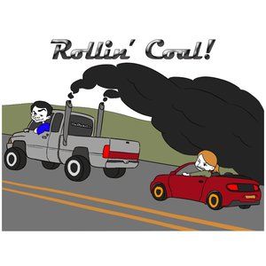 Rollin' Coal VinDicktive Mens Green 100% Polyester Short Sleeve T Shirt XXL